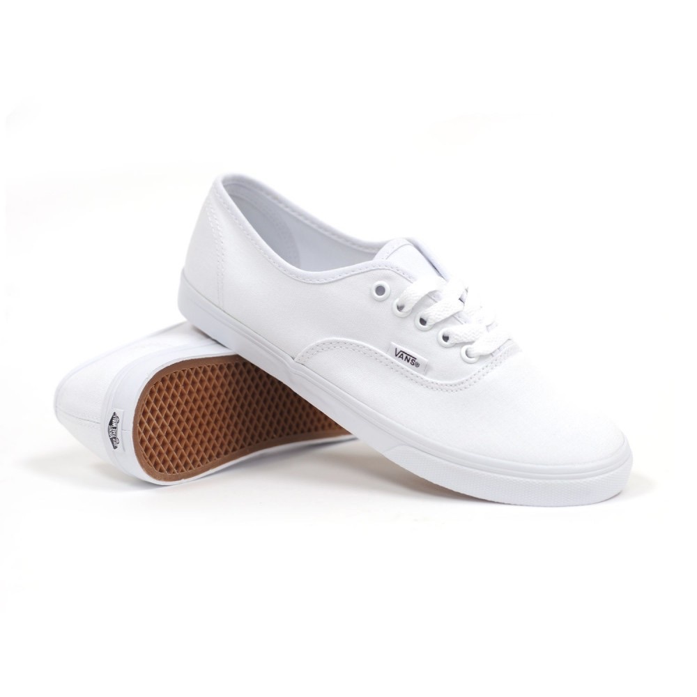 Vans authentic lo sneaker sz 9.5 white.
